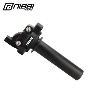 NIBBI 오토바이 그립 Pcx CNC 알루미늄 스로틀 트위스트 핸들 바 혼다 Exc Tmax 530 Yamaha Mt 07 핏 자전