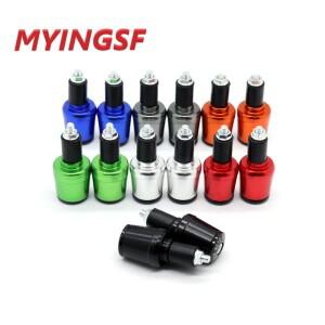 오토바이 핸들바 카운터 웨이트 그립 엔드, 7/8 인치 22mm 바 캡 핸드 플러그, 가와사키 Z750 Z800 Z1000