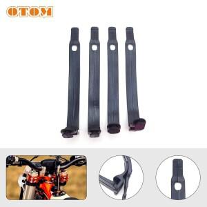 OTOM 오토바이 헤드 라이트 마스크 고무 램프 브래킷 고정 스트립 KTM EXC XCW HUSQVARNA FE TE TX GASGAS