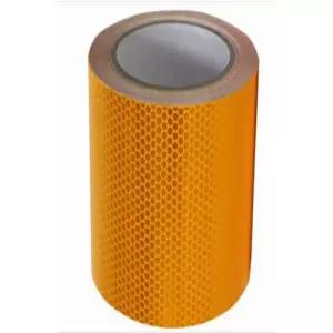 연아디자인 벌집무늬 반사 테이프 250MM X 10M 황색 자동차테이프