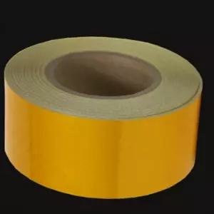 연아디자인 안전 반사 테이프 100MM X 45M 황색 빛반사테이프