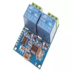 NOYITO 2채널 마이크로 USB 릴레이 모듈 스마트 컨트롤 스위치 지능형