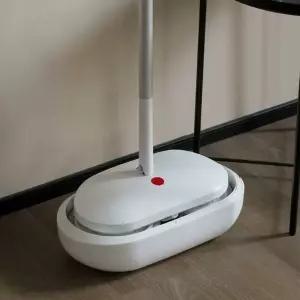 전동물걸레청소기 듀얼 회전 스핀 무선 밀대 아쿠아