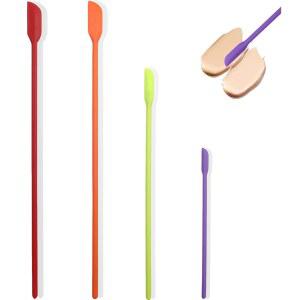 주걱 4 PCS 메이크업 미니 및 주방용 실리콘 3가지 사이즈