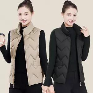 작업 간절기 수면 베스트 다운 여자 경량