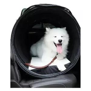 애완동물 자동차 강아지 단일 120cm직경 케이지 뒷자석 고양이 케이지-길이 대형 이동장