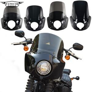 Harley Davison FXBB Softail Street Bob 로우 라이더 Dyna Super Glide FXD 용 로드 워리어 오토바이 페어