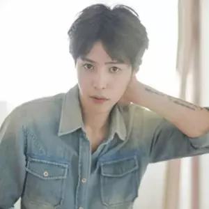 [키린][키린] 남자 가름마 스타일 머리숱 가발 일체형 (9100793A)