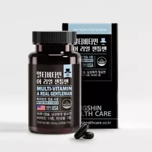 젠틀맨 멀티비타민 60캡슐 x 어 리얼 1250mg