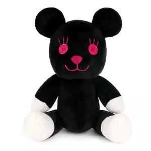 디자인 블랙 테디베어 흑곰 곰돌이 이모티콘 인형