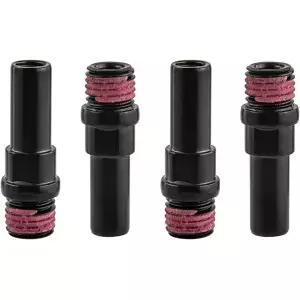 4Pcs 블랙 바이크 10mm V 브레이크 홀 마운트 나사 산악 도로 자전거 고정 기어 포크 캔틸레버 포스트 볼트