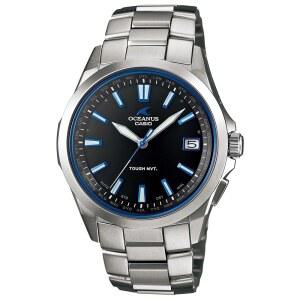 CASIO 오션어스 남성 u2019s 솔라 라디오 제어 시계 OCW-S100-1AJF