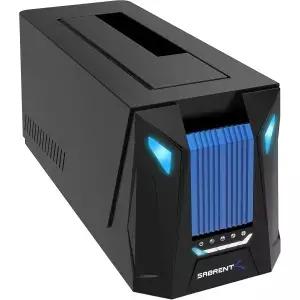 오프라인 클로닝(DS-UNHC)이 포함된 M.2 PCIe/NVMe 및 SATA 2.5/3.5인치 SSD HDD용 SABRENT USB C 도킹