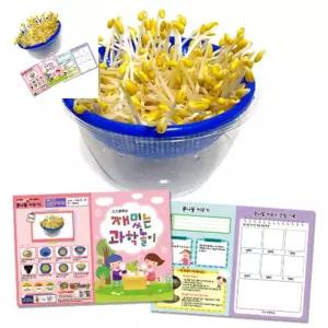 사햐 만들기대장 큰 그릇 콩나물 키우기 관찰기록지포함 식물키우기키트