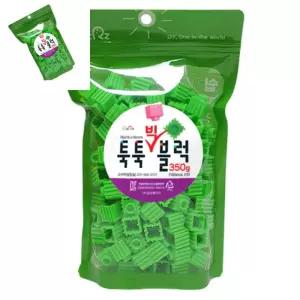 오햐 이지툭툭 빅블럭 350g 리필 연두 블록diy 만들기놀이