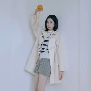 [롯데백화점]쥬크 하이넥 토글 에이라인 코트 (Z254MSG538)