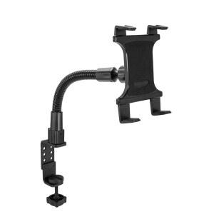 ARKON 마운트 - 클램프 마운트와 12인치 구부릴 수 있는 구스넥 암이 장착된 헤비 듀티 태블릿 홀더 | 간편한 설치 및 내구성 지원이 가능한 다용도 스탠드 , 갤럭시, 노트 등에 안전하게 맞습니다