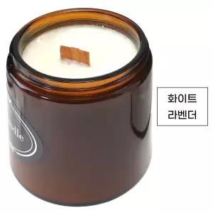 210g 캔들 화이트 라벤더 드넓은 소이왁스 라벤더정원