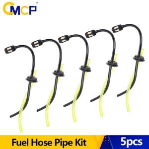 CMCP 5pcs 예초기 연료 호스 파이프 키트 예초기 필터 전기 톱 액세서리