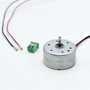 RF-300CA-1D390 DC 1.5V-6V 3V 무소음 스핀들 미니 24mm 원형 300 모터 DIY CD/DVD 드라이브 플레이어 스