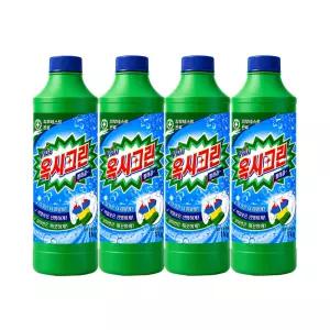 옥시크린 배니시 용기 1kgx4개 얼룩제거 의류 빨래 산소계 표백제 세제