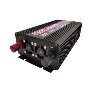 새로운 순수 정현파 인버터 2000W 파워 태양광 자동차 LED 디스플레이 포함 DC 12V 24V에서 AC 220V 전압