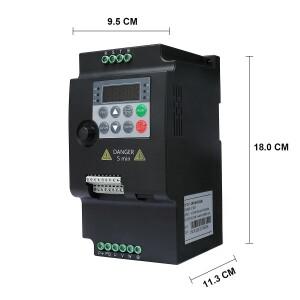 VFD 0.75/1.5/2.2KW 3/4KW requency 인버터 380V 220V 3상 출력 주파수 변환기 가변 드라이브 전력