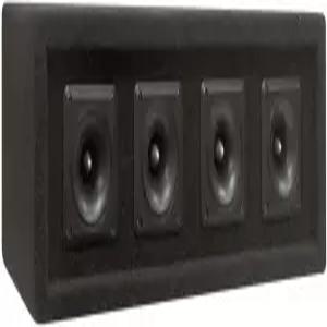 Pyle-Pro 4 Way DJ 스피커 시스템 300와트 전원 150 RMS 3인치 혼 피에조 트위터 4개 8옴 임피던스