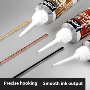 PEBEO 3D 유리 페인트 20ML 방수 아크릴 튜브 DIY 핸드 페인팅 색소 아티스트 드로잉 용품