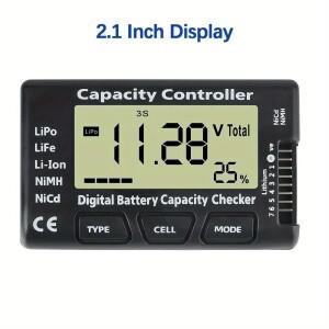 Cellmeter 7 디지털 배터리 용량 검사기 컨트롤러 테스터 LiPo Life 용 전압 리튬 이온 NiMH Nicd 셀 미터