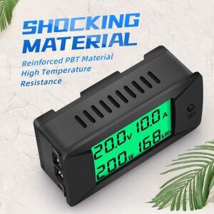 DigitalVoltage 전류 전력계 볼트 검출기 테스터 모니터 DC0-300V 50A 100A LCD 에너지 미터 PZEM-025
