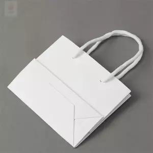하디컬렉션 쇼핑백 10P 15X12CM 화이트 미니종이가방10개