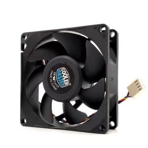 쿨러 마스터 FA08025M12LPA 8025 80MM 8cm 컴퓨터 케이스 CPU 쿨링 팬 12V 0.45A 팬용 PWM