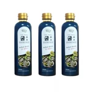 홀렌 맛더한 더리얼 굴소스 만능소스 500g 3개