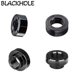 M12 M15 자전거 프레임/포크 용 스루 액슬 너트 1.5P 도로 샤프트 MTB 카본 포크 프레임 꼬치 나사 부품