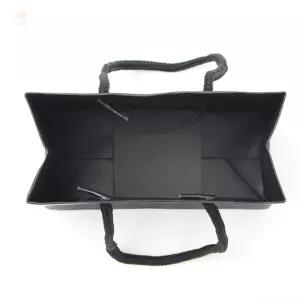 하디컬렉션 쇼핑백 10P 12X10CM 블랙 크라프트종이가방미니
