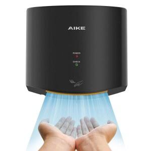 AIKE 에어 110V 2핀 컴팩트 와이퍼 핸드 1400W 드라이어 블랙 모델 플러그