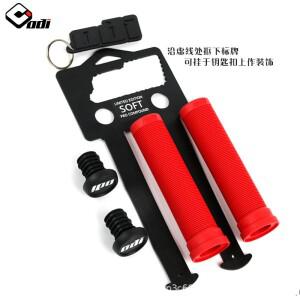 ODI MTB 자전거 핸들 바 그립 소프트 충격 흡수 커버 XC/AM 내리막 접이식 밸런스 부품