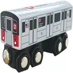 Munipals MP01-1102 나무 지하철 뉴욕시 MTA NYC-2 7번가 익스프레스