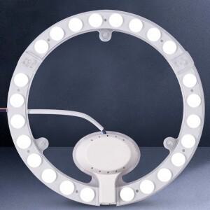 RnnTuu 12W 18W 24W 36W LED 링 패널 원형 조명 AC220V-240V 라운드 천장 보드 램프 고품질