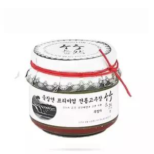 프리미엄 농수산물 장류 고추장 500g 죽장연 반찬 유리 식품
