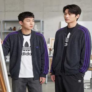 [매장정품] adidas 니트 슈퍼스타 트랙탑 - 다크그레이 / KD9396 ff2f2a