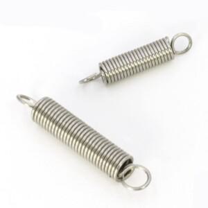 5개/몫 0.8mm 스테인레스 스틸 인장 스프링 연장 외경 6mm/7mm/8mm/10mm 길이 10-50mm