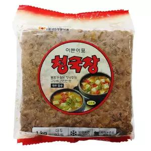 아리랑식품 아리랑 이쁜이표 청국장 1Kg 3개 항아리 이강산닷컴