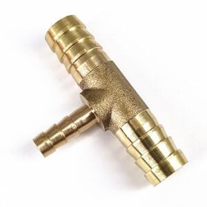 티타입 호스 바브, 황동 파이프 피팅 감속기, 커플러 커넥터 어댑터, 4mm, 10mm,