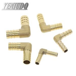 황동 호스 파이프 피팅 커플 링 엘보우 동등한 감소 바브 4mm-16mm ID 구리 가시 커넥터 어댑터