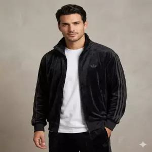 [매장정품] adidas 파이어버드 벨루어 트랙탑 - 블랙 / KQ5474 c5f1b2