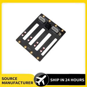 서버 백플레인 4SAS 7 + 15 핀 8643 HDD 어댑터  마더보드 SSD SATA 하드 디스크  Molex 4pinX2 전원 공급