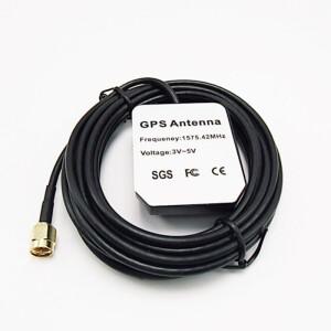 1개 외장 GPS 듀얼 안테나  고정밀 액티브 패치 세라믹 자동차 대시보드 DVD 오디오 헤드 유닛에 적합