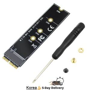 macbook 호환 Air Pro Retina 2013- 용 M.2 NVME SSD 변환 어댑터 카드 A1465 A1398 A1502 NGFF AHCI 업그